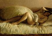 Johann Baptist Reiter Slumbering Woman